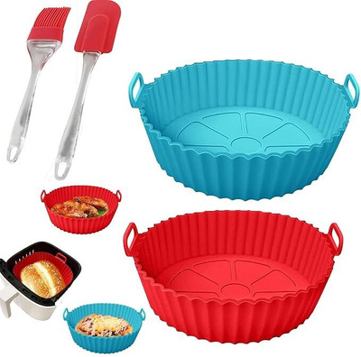 LIJIE 2 Pcs Multi-Pack of Silicone Trays – Great Value Airfryer Tray