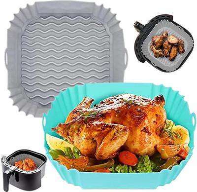 LIJIE 2 Pcs Easy Air Frying Starts with This Tray Airfryer Tray