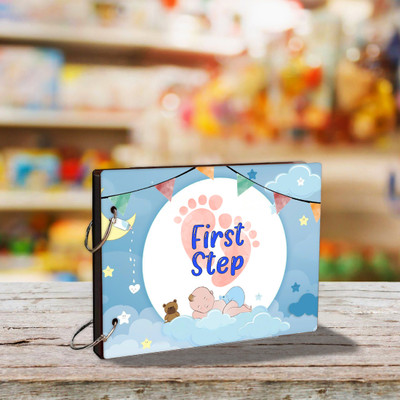 Decor1ders Scrap Book for Memories-First Step-Scrapbook For Kids Photo Album Album(Photo Size Supported: 8 x 6 Inch)