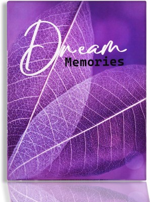 SEHAZ ARTWORKS PurpleDreamMemories Photo Album for Anniversary|Birthday|Baby Shower|Travelling Album(Photo Size Supported: 4 x 6)