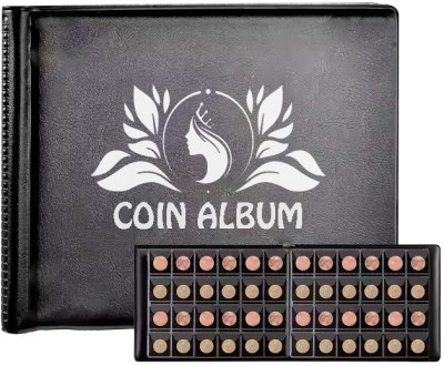 lewano Coin Collection Storage Album (240 Pocket) Total 10 Sheet Album(Photo Size Supported: 30mm x 30mm)