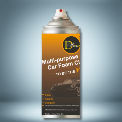 DURAZO Multipurpose Foam Cleaner Spray Charcoal-Based Cleaner | 500 ML Pack of 1(500 g)