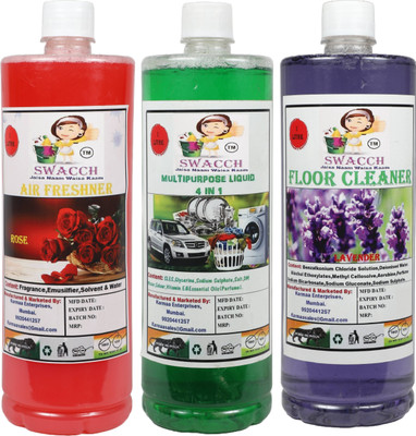 swacch Home Care Combo 1 Litre (Pack of 3)(3000 ml)