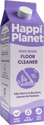 Happi Planet Organic & Herbal Floor Cleaner | Pet & Baby Safe | Powered by Neem | Non-Toxic(1 L)