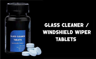 ActrovaX Get A Streak Free Finish Strong Cleaning Concentrate Tablets(12 Tablets)