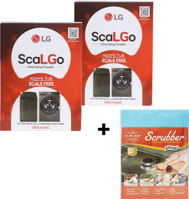 LG ScaLGo Powerful Scale Removal with Scrubber to Enhance Washing Machine Performance 600g(600 g)