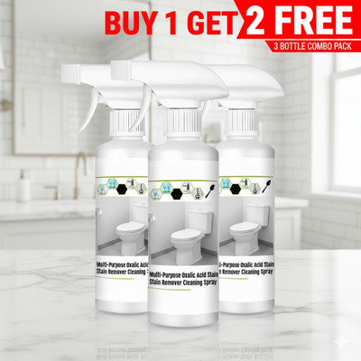 ZAWOK Oxalic Spray Cleaner Combo For Bathroom Walls, Floors And Fittings(400 ml)