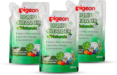 Pigeon LIQUID CLEANSER NATURALS COMBO (PACK OF 3)(600 ml)