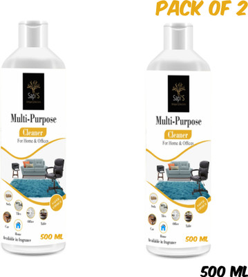 SAPI'S Multi Purpose Cleaner Liquid for Multiple Use Pack of 2(1000 ml)