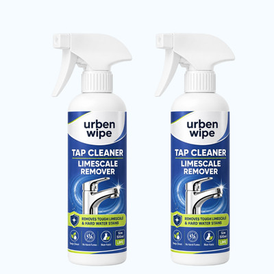 urben Wipe Tap Cleaner & Limescale Remover sprey Pack of 2(1000 ml)