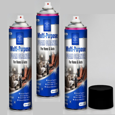 SAPI'S Car Care MultiPurpose Foam Cleaning Spray Pack of 3(1500 ml)