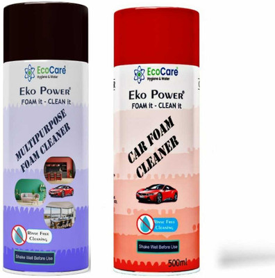 Eko Power Multipurpose & Car Foam Cleaner for Car Interior/Exterior and All Furniture(1000 ml)
