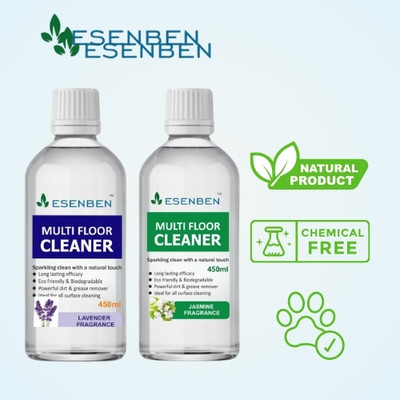 esenben Multi Floor Cleaner Lavender And Jasmine Fragrance pack of 2(450 ml, 450 ml)