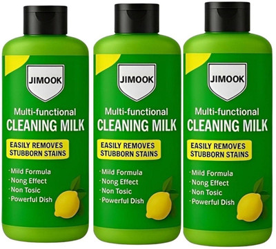 Vixora Multi-Functional Cleaning Milk | 3 Pack | Tough Stain, Grease & Oil Remover(300 ml)