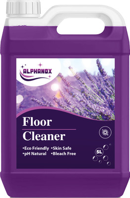 ALPHANOX Disinfectant Surface & Floor Cleaner Liquid, Lavender, 5 Liters MAKES 8 Liters(5 L)