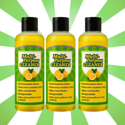 GoReady Multipurpose Surface Cleaner | Removes Dirt, Grease & Stains | Antibacterial(300 ml)