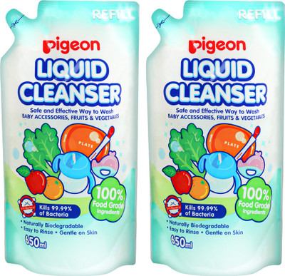 Pigeon LIQUID CLEANSER, REFILL COMBO(650 ml)