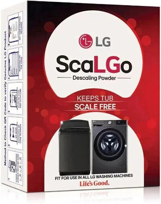 LG ScaLGo Washing Machine Cleaner Descaling Powder for Front & Top Load Pack 3 (100g Each)(300 g)