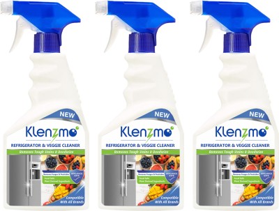 Klenzmo Refrigerator and Veggie cleaner spray Pack of 3(1500 ml)