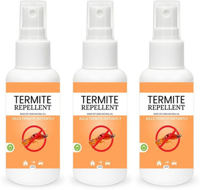 jems enterprise Natural Termite Repellent Spray Eco-Friendly Wood Protector & Killer Pack of 3(300 ml)