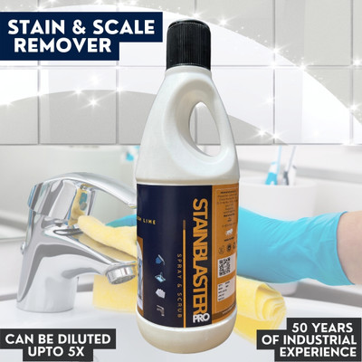 KAILJAY StainBlasterPro: Concentrated HARD SCALE, LIME SCALE REMOVER, STAIN REMOVER(500 ml)