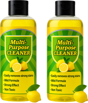 Nyuta Multi-Purpose Cleaner Liquid with Lemon Power | Removes Stains, Grease & Dirt(500 ml)