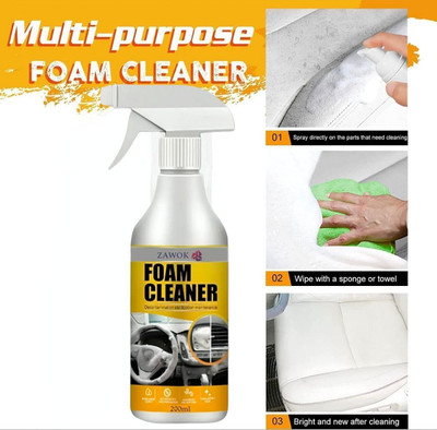SCENTORA Powerful Stain Removal Kit Foam Cleaner For Car(200 ml)