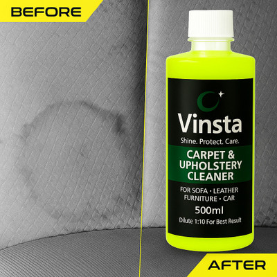 VINSTA Deep Clean Carpet & Upholstery Cleaner | Safe & Effective(500 ml)