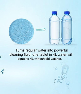 ActrovaX Windshield Cleaner Glass Tablets(3 Tablets)