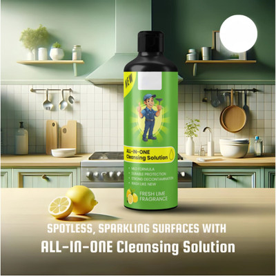 LootZoo Gentle Yet Strong Home Cleaner with Lime Fragrance(100 ml)