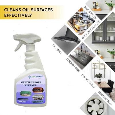 Eko Power Multipurpose spray cleaner for All Rounder Cleaner|500ML|(500 ml)