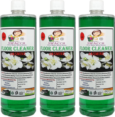 swacch Floor Cleaner Jasmine 1 Litre (Pack of 3)(3 L)