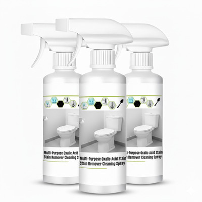 chemco Allpurpose Oxalic Cleaner Spray | Stain & Rust Removal Pack of 3(600 ml)