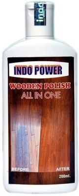 INDOPOWER Wooden Polish & Furniture Cleaner that Cleans & Shine Wooden Surfaces(200 ml)