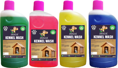 swacch Kennel Wash Mogra , Rose , Lemon & Lavender Combo Pack Dog and Cat Friendly(2 L)
