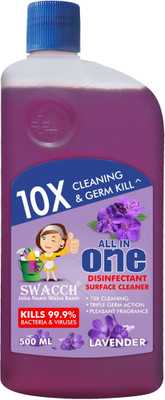 swacch Surface & Floor Cleaner Lavender Suitable For All Floor Cleaner Liquid(500 ml)