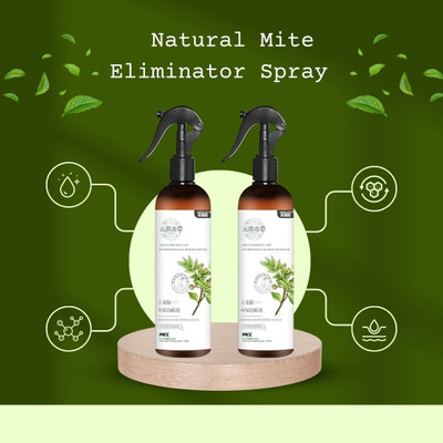 SHREKRISHNA Natural Mite Eliminator Spray – Safe, Fast‑Acting Bedding & Home Solution(120 ml)
