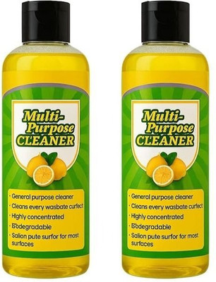 HOREVA Lemon Scented Multifunctional Cleaner Heavy Duty & Concentrated Surface Cleaner(200 ml)