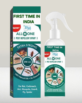 DMSHETA ENTERPRISE All-in-One Natural Pest Repellent Spray for Home - Mosquito, Cockroach & Rat(250 ml)