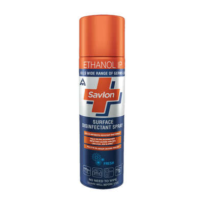 Savlon Surface Disinfectant Spray For Surfaces - Hard, Soft Fresh fragrance 170g(230 ml)