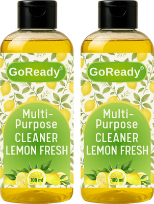 GoReady Lemon Scented Multifunctional Cleaner Heavy Duty & Concentrated Surface Cleaner,(200 ml)