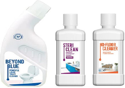 Modicare HOME CLEANING COMBO BEYOND BLUE, STERICLEAN , HD FLOOR(750 ml, 500 ml, 500 ml)