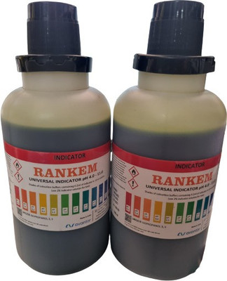 RANKEM ph indicator ph 4.0 to 11 PACK OF 2(500 ml, 500 ml)