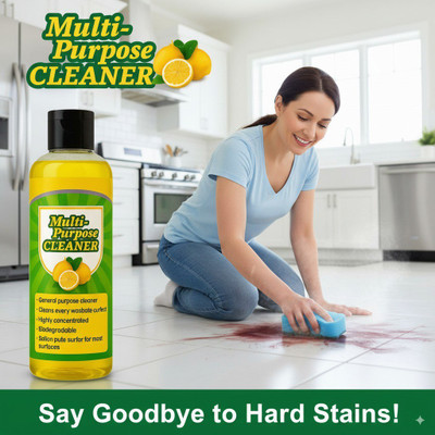 VisioneX Multi Surface Cleaning Lemon Liquid Fresh | Powerful Disinfectant for Daily Use(100 ml)