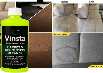 VINSTA Multi-Surface Carpet & Upholstery Cleaner | Quick Dry Formula(500 ml)