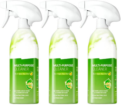 SCENTORA Streak-Free Shine Multi-Cleaner | Safe for All Surfaces Pack Of 3(600 ml)