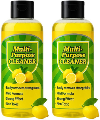 Vixora Pack of 2 Dishwash Liquid Lemon Fresh | Tough Grease Remover | Safe on Hands(200 ml)