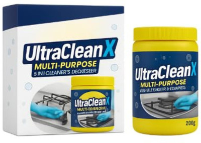 NEXTSET Ultra X Multipurpose Cleaner Powder for Kitchen, Tiles, Sink & Utensils(200 g)