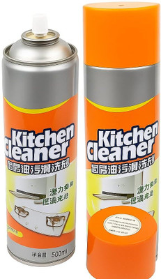 VIYORA Premium Heavy Duty Kitchen Cleaner Spray 500ml, Instant Grease Remover Foam(500 ml)