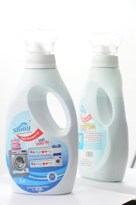 SHINY Washing Machine Combo Liquid Cloth Detergent Top And Front Load Multi-Fragrance Liquid Detergent(2 x 1 L)